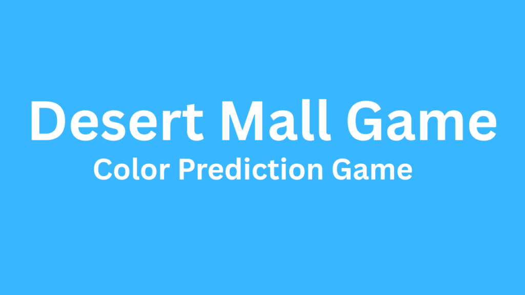Desert Mall Game